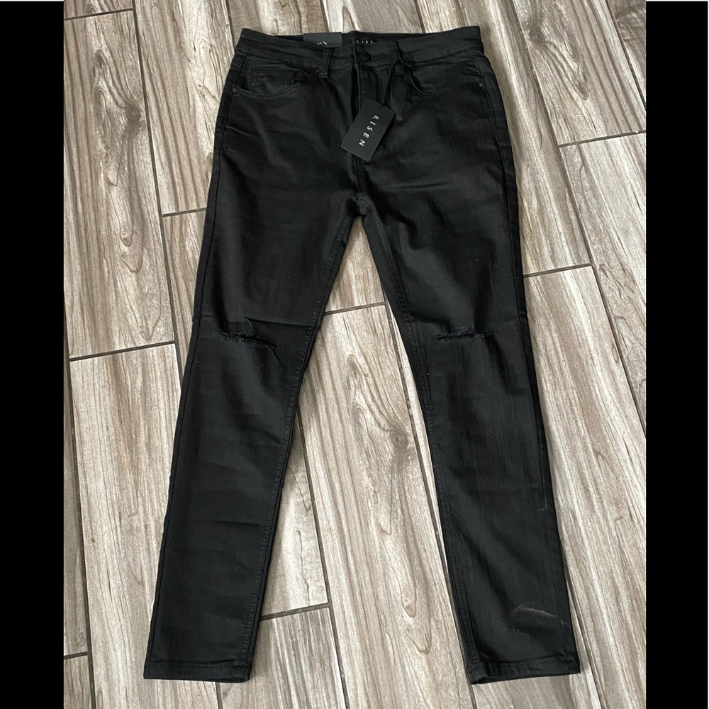 Risen Skinny Black Jeans
